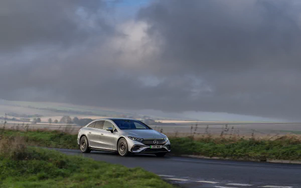 vehicle Mercedes-Benz EQS HD Desktop Wallpaper | Background Image