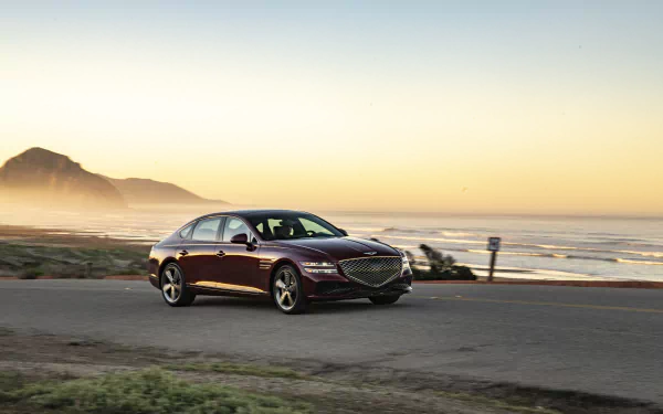 Genesis G80 3.5T AWD Sport vehicle Genesis G80 HD Desktop Wallpaper | Background Image