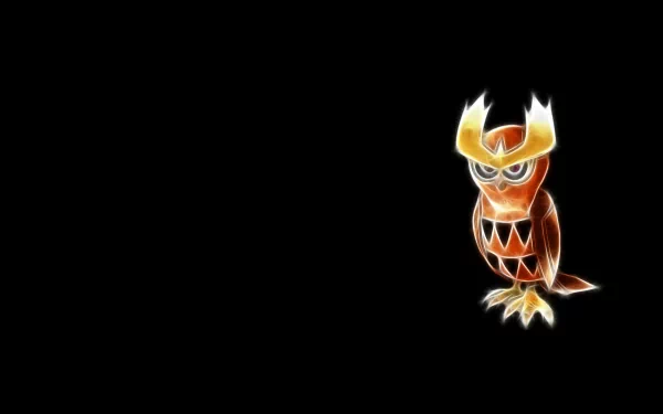 flying pokémon Noctowl (Pokémon) Anime Pokemon HD Desktop Wallpaper | Background Image