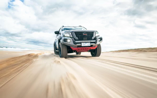 sand vehicle Nissan Navara HD Desktop Wallpaper | Background Image