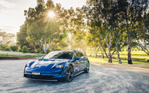 Porsche Taycan 4S Cross Turismo vehicle Porsche Taycan 4S HD Desktop Wallpaper | Background Image