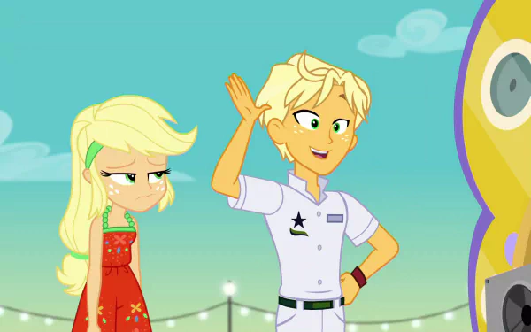 Ragamuffin (My Little Pony) Applejack (My Little Pony) movie My Little Pony: Equestria Girls - Spring Breakdown HD Desktop Wallpaper | Background Image