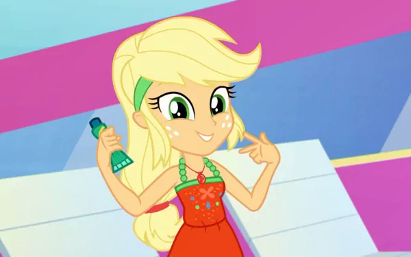 Applejack (My Little Pony) TV Show My Little Pony: Equestria Girls HD Desktop Wallpaper | Background Image