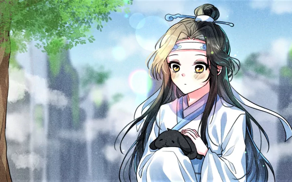 Lan Wangji Anime Mo Dao Zu Shi HD Desktop Wallpaper | Background Image