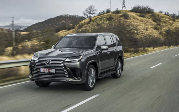 SUV vehicle Lexus LX 600 HD Desktop Wallpaper | Background Image