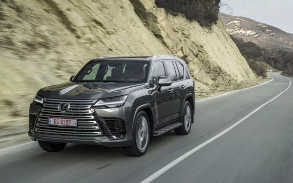 SUV vehicle Lexus LX 600 HD Desktop Wallpaper | Background Image