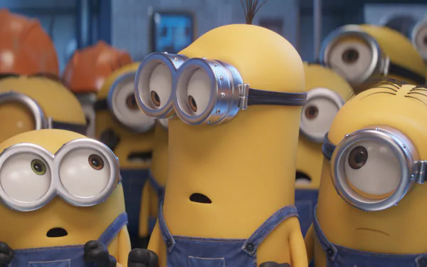 Stuart (Minions) Kevin (Minions) Bob (Minions) movie Minions: The Rise of Gru HD Desktop Wallpaper | Background Image