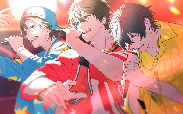 Saburo Yamada Jiro Yamada Ichiro Yamada Anime Hypnosis Mic HD Desktop Wallpaper | Background Image