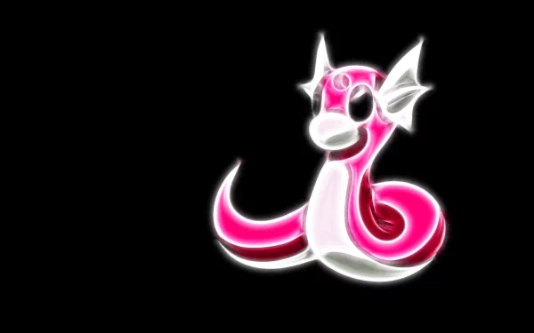 shiny pokémon Dratini (Pokémon) Anime Pokemon HD Desktop Wallpaper | Background Image