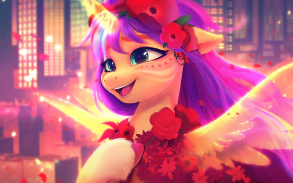 Sunny Starscout movie My Little Pony: A New Generation HD Desktop Wallpaper | Background Image