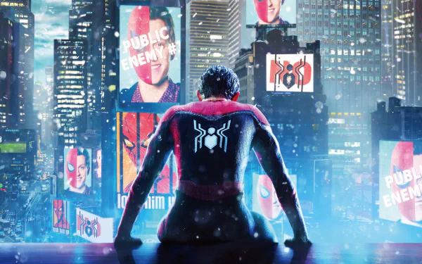 Peter Parker spider man movie Spider-Man: No Way Home HD Desktop Wallpaper | Background Image