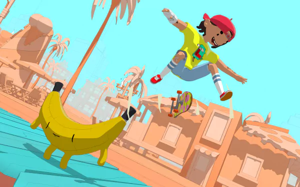 video game OlliOlli World HD Desktop Wallpaper | Background Image