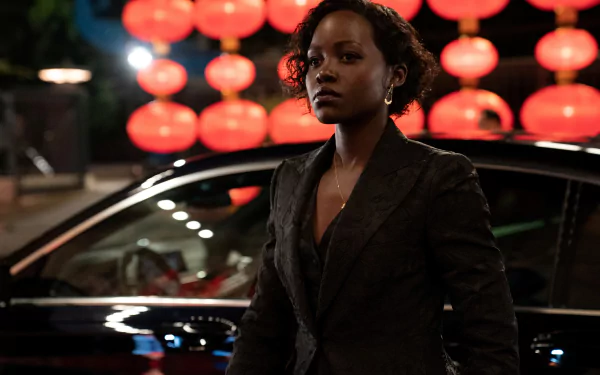 Lupita Nyong'o movie The 355 HD Desktop Wallpaper | Background Image