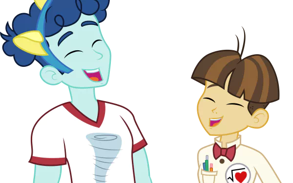 Wiz Kid (My Little Pony) Curly Winds (My Little Pony) movie My Little Pony: Equestria Girls - Rainbow Rocks HD Desktop Wallpaper | Background Image
