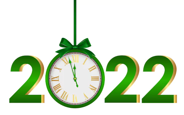 holiday New Year 2022 HD Desktop Wallpaper | Background Image