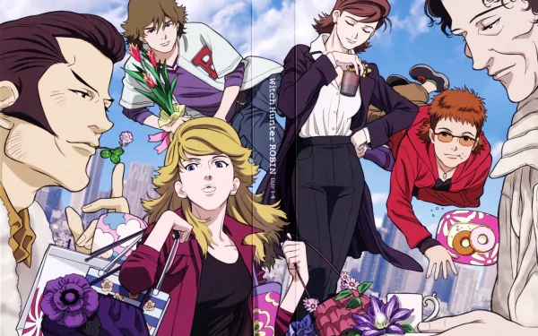 Anime Witch Hunter Robin HD Desktop Wallpaper | Background Image