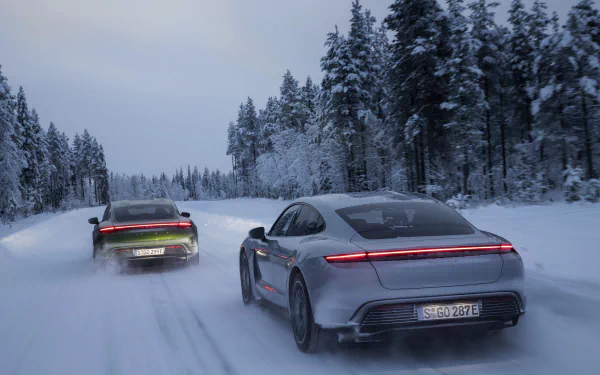 vehicle Porsche Taycan 4S HD Desktop Wallpaper | Background Image