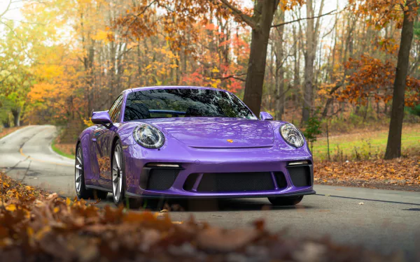 purple car vehicle Porsche 911 Turbo HD Desktop Wallpaper | Background Image