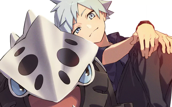 Steven Stone (Pokémon) Lairon (Pokémon) Pokémon Ruby & Sapphire Anime Pokemon HD Desktop Wallpaper | Background Image