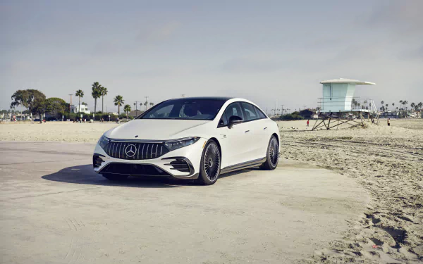 electric car Mercedes-AMG EQS 53 4MATIC vehicle Mercedes-AMG E 53 HD Desktop Wallpaper | Background Image