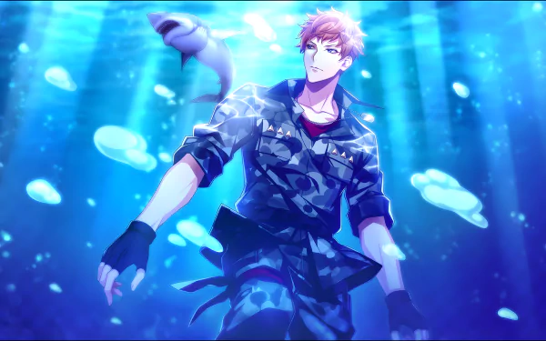 Rio Mason Busujima Anime Hypnosis Mic HD Desktop Wallpaper | Background Image