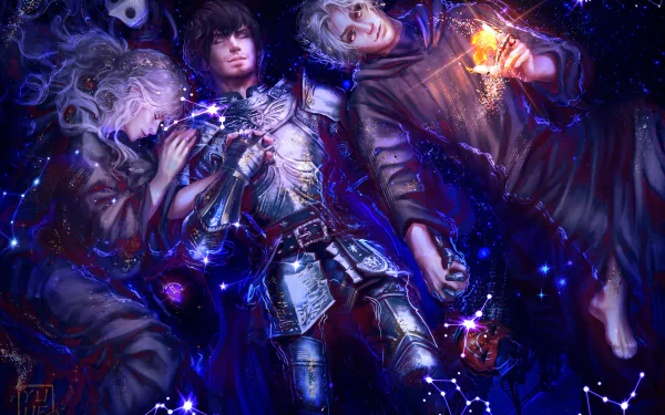 Hyur (Final Fantasy) Hythlodaeus (Final Fantasy) Solus Zos Galvus video game Final Fantasy XIV HD Desktop Wallpaper | Background Image