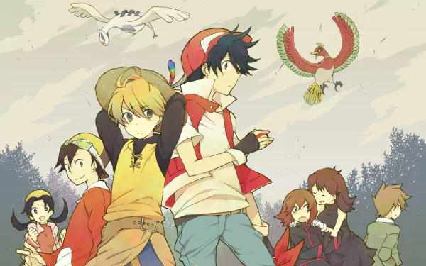 legendary pokémon Anime Pokemon HD Desktop Wallpaper | Background Image