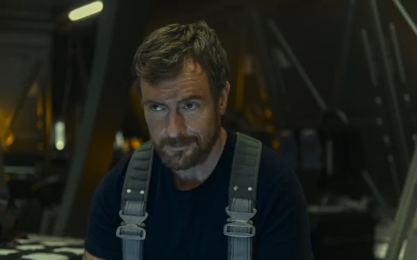 John Robinson Toby Stephens TV Show Lost In Space HD Desktop Wallpaper | Background Image