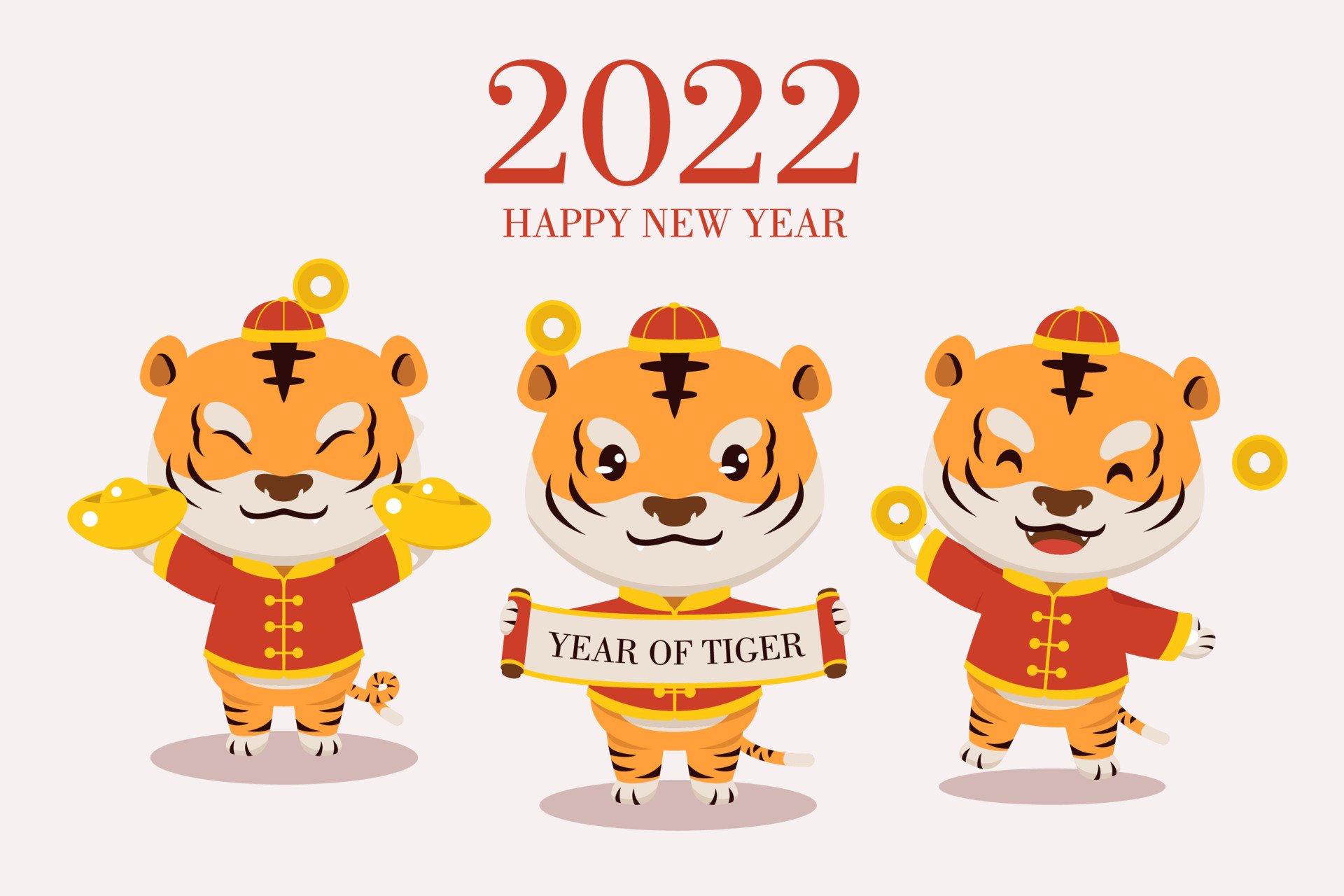 cute chinese new year wallpaper 2022