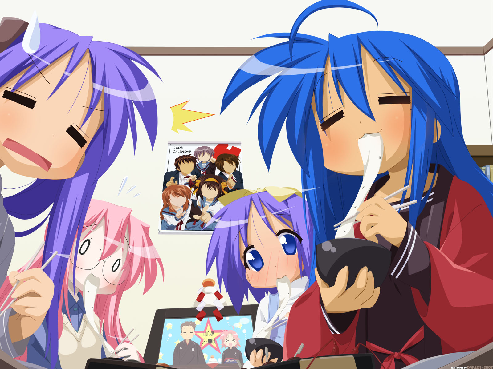 Lucky Star Is the Most 2007 Anime Ever Made