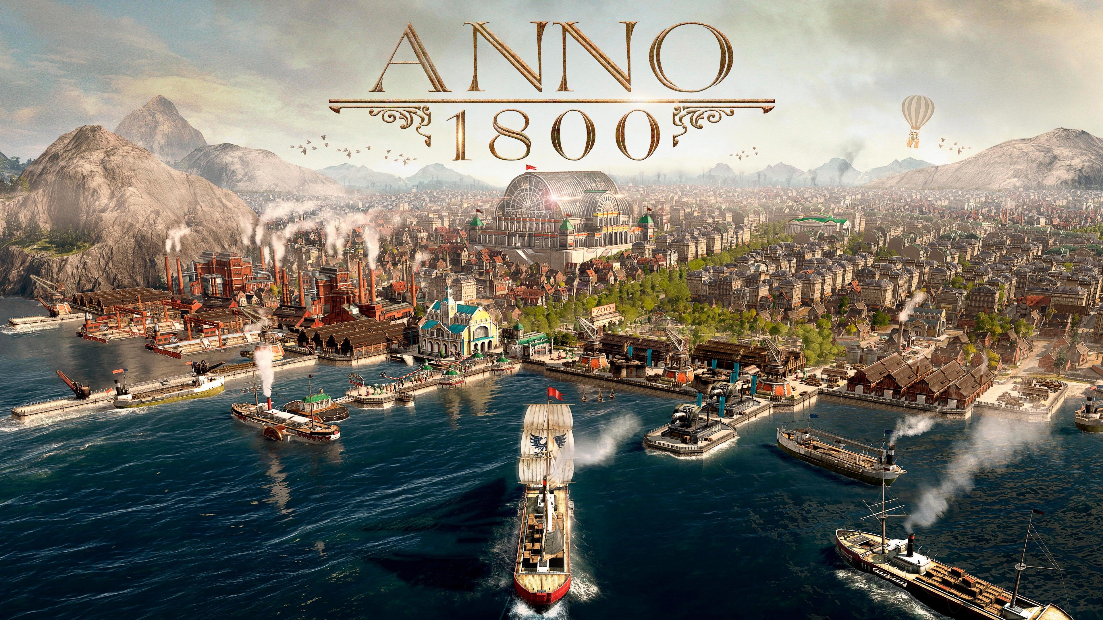 Video Game Anno 1800 HD Wallpaper | Background Image