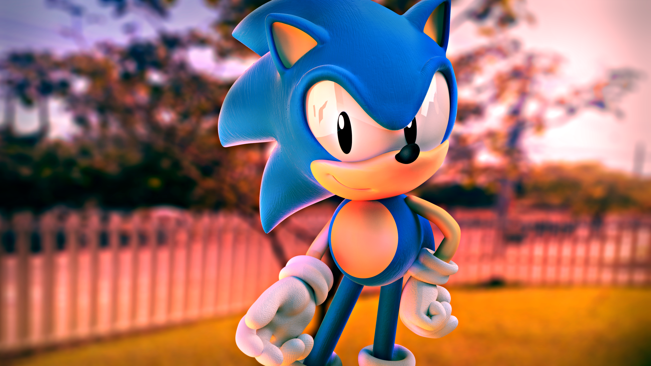 Classic Sonic by Light-Rock