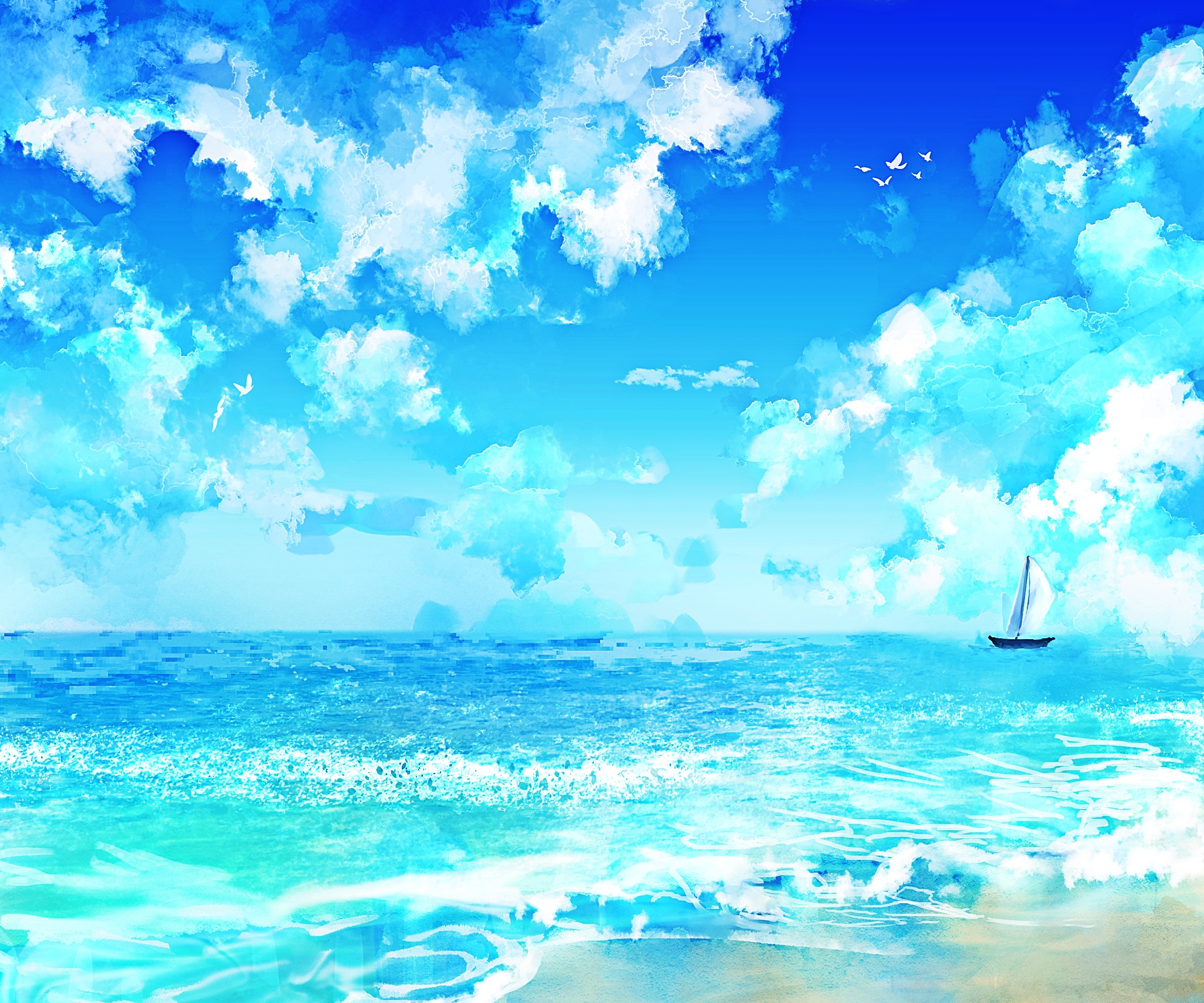Artistic Ocean HD Wallpaper | Background Image