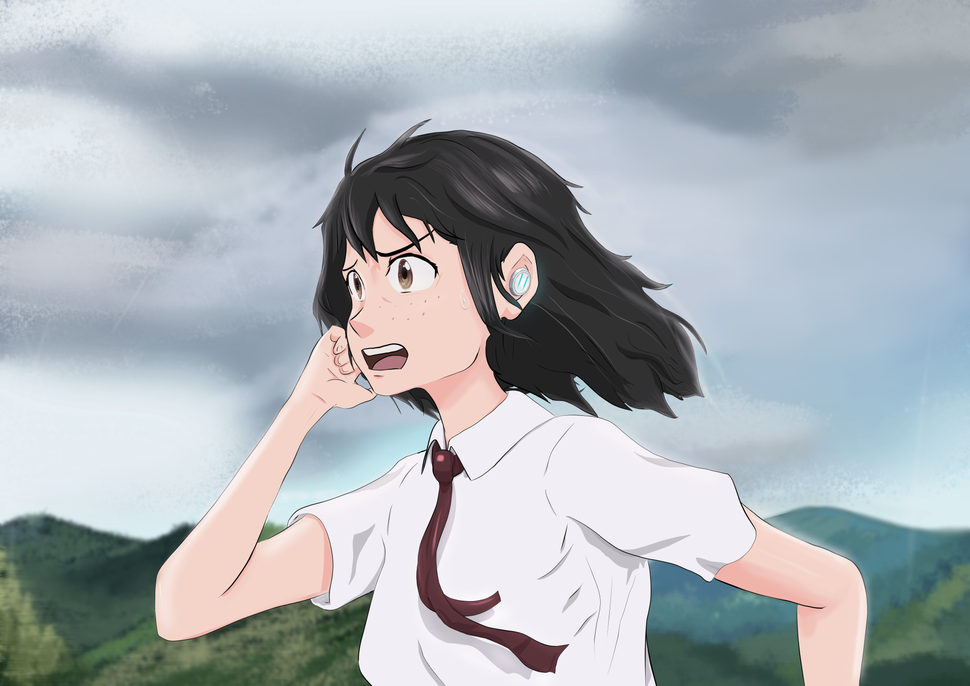 Download Suzu Naitou Anime Belle (2021) 4k Ultra HD Wallpaper