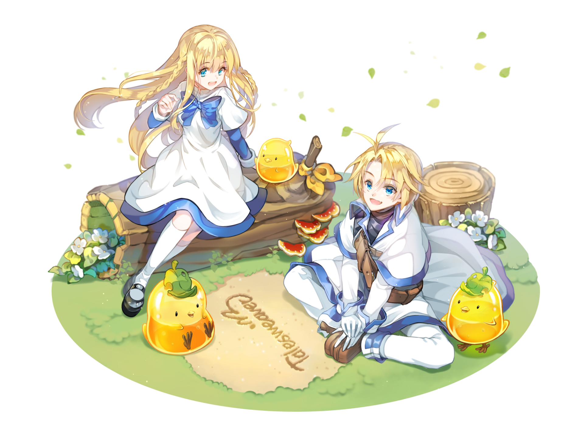 Download Tichiel Juspian Lucian Kaltz Video Game TalesWeaver HD Wallpaper