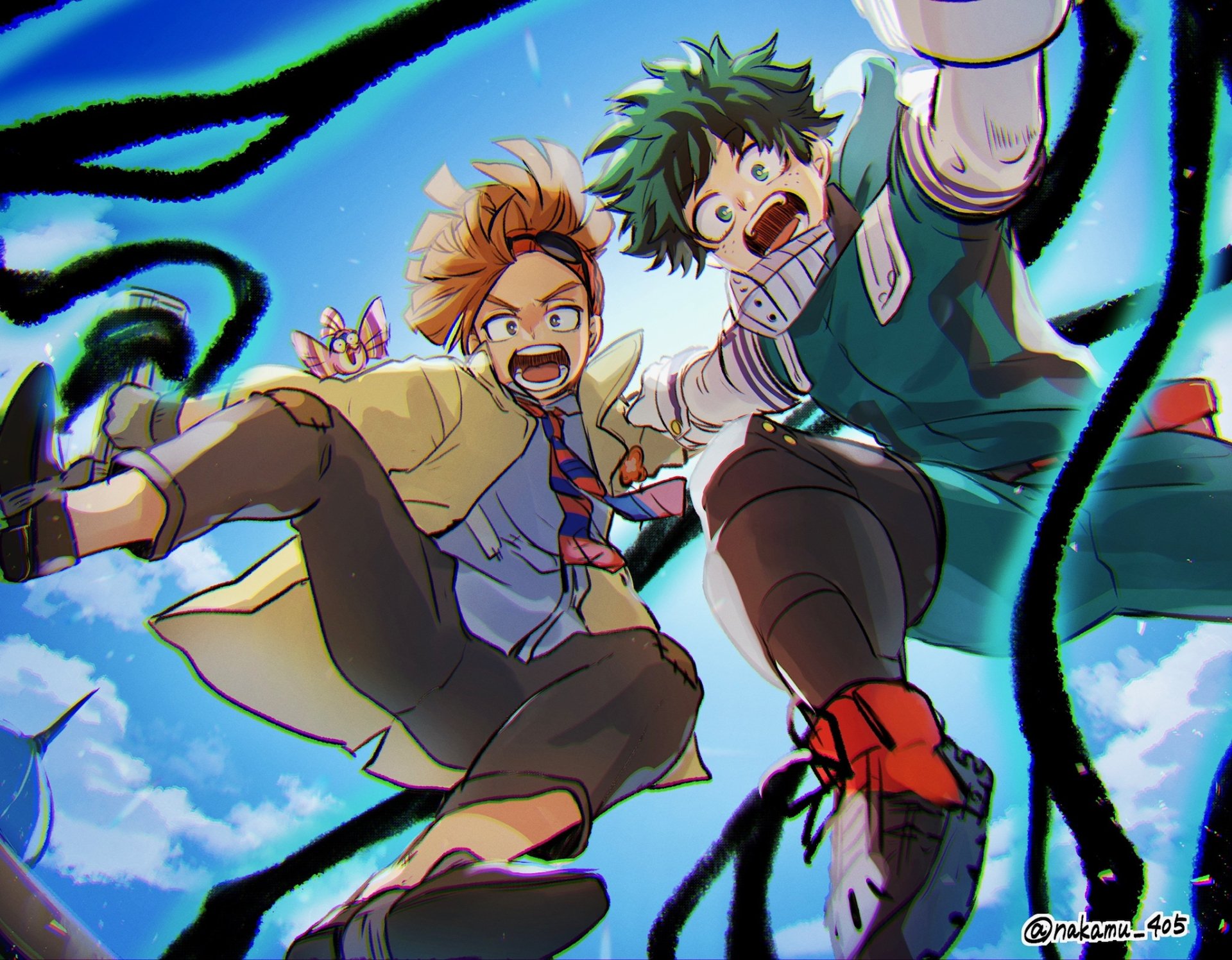 Download Izuku Midoriya Anime My Hero Academia HD Wallpaper