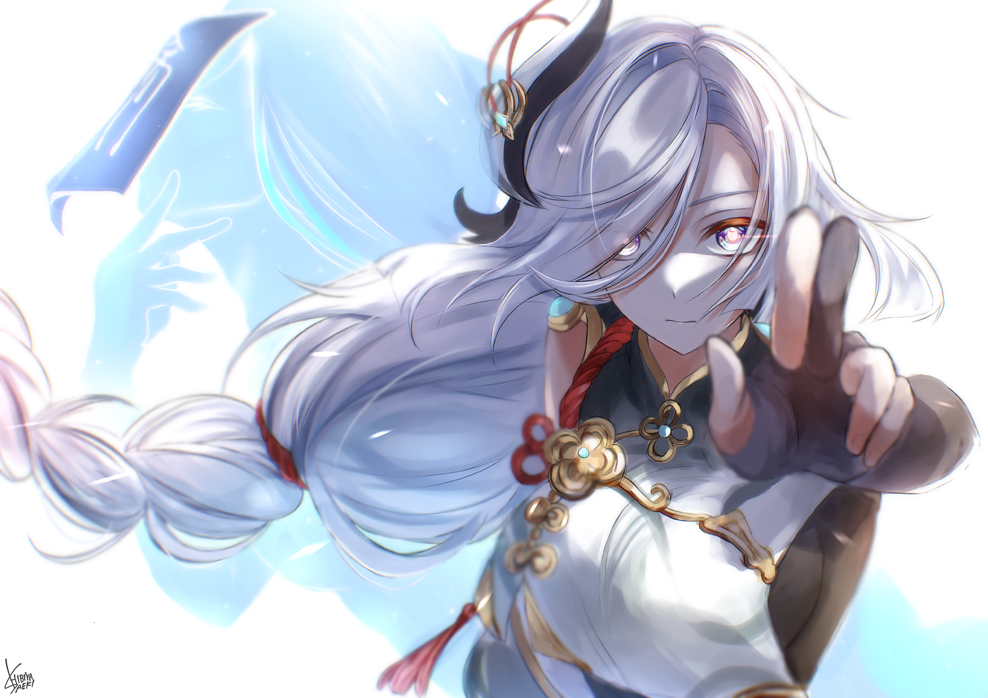 Download Shenhe (Genshin Impact) Video Game Genshin Impact 4k Ultra HD Wallpaper