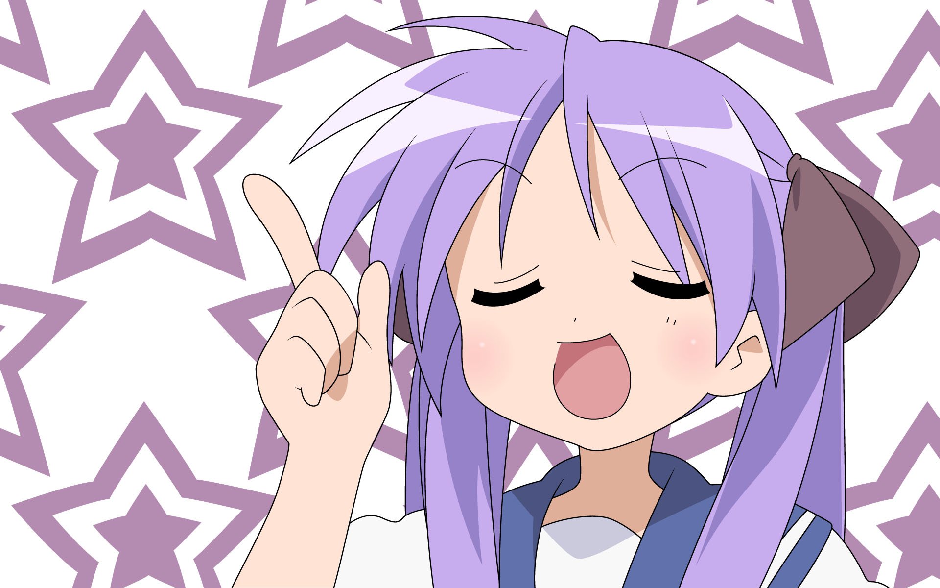 Download Kagami Hiiragi Anime Lucky Star HD Wallpaper