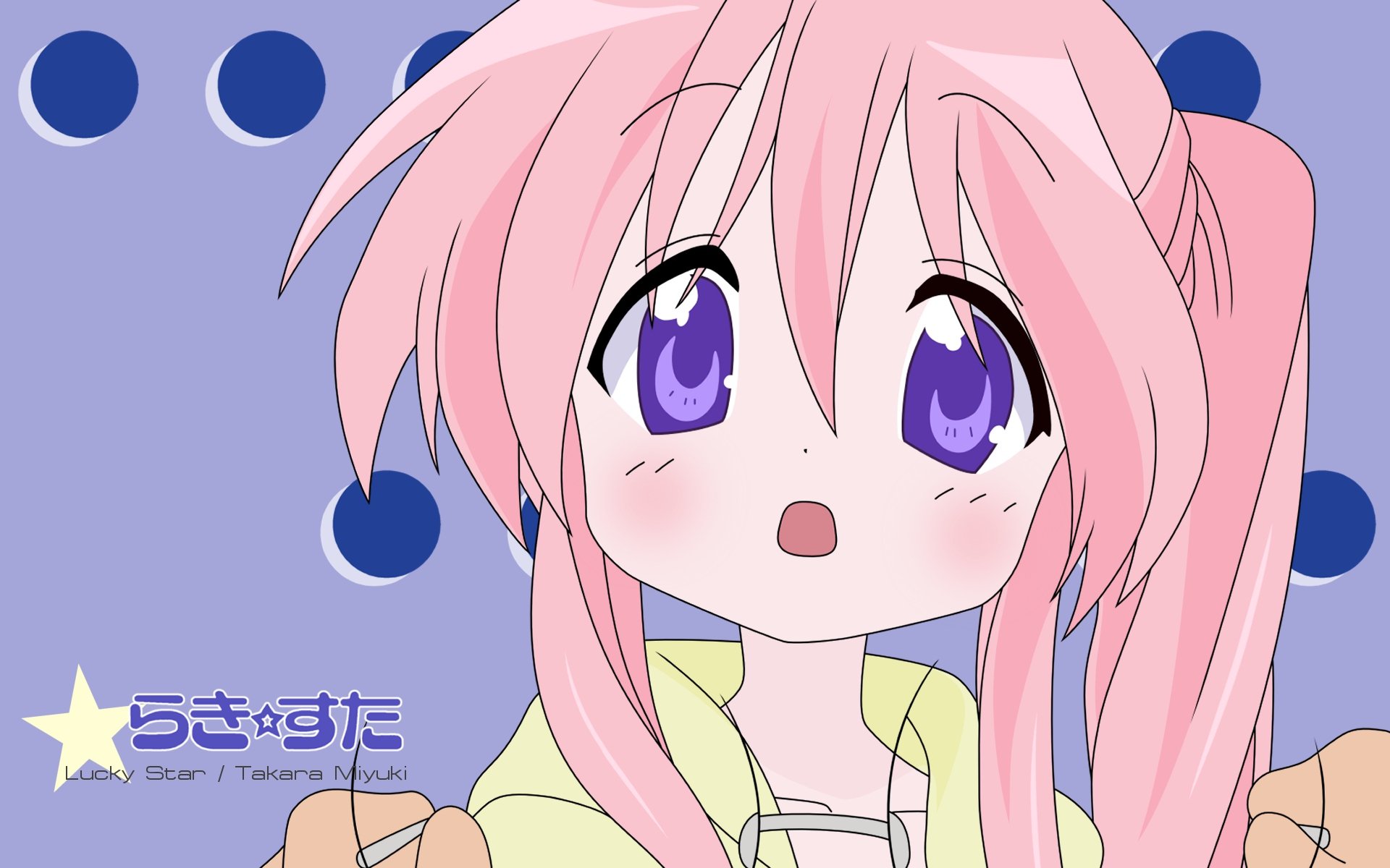 Download Miyuki Takara Anime Lucky Star HD Wallpaper