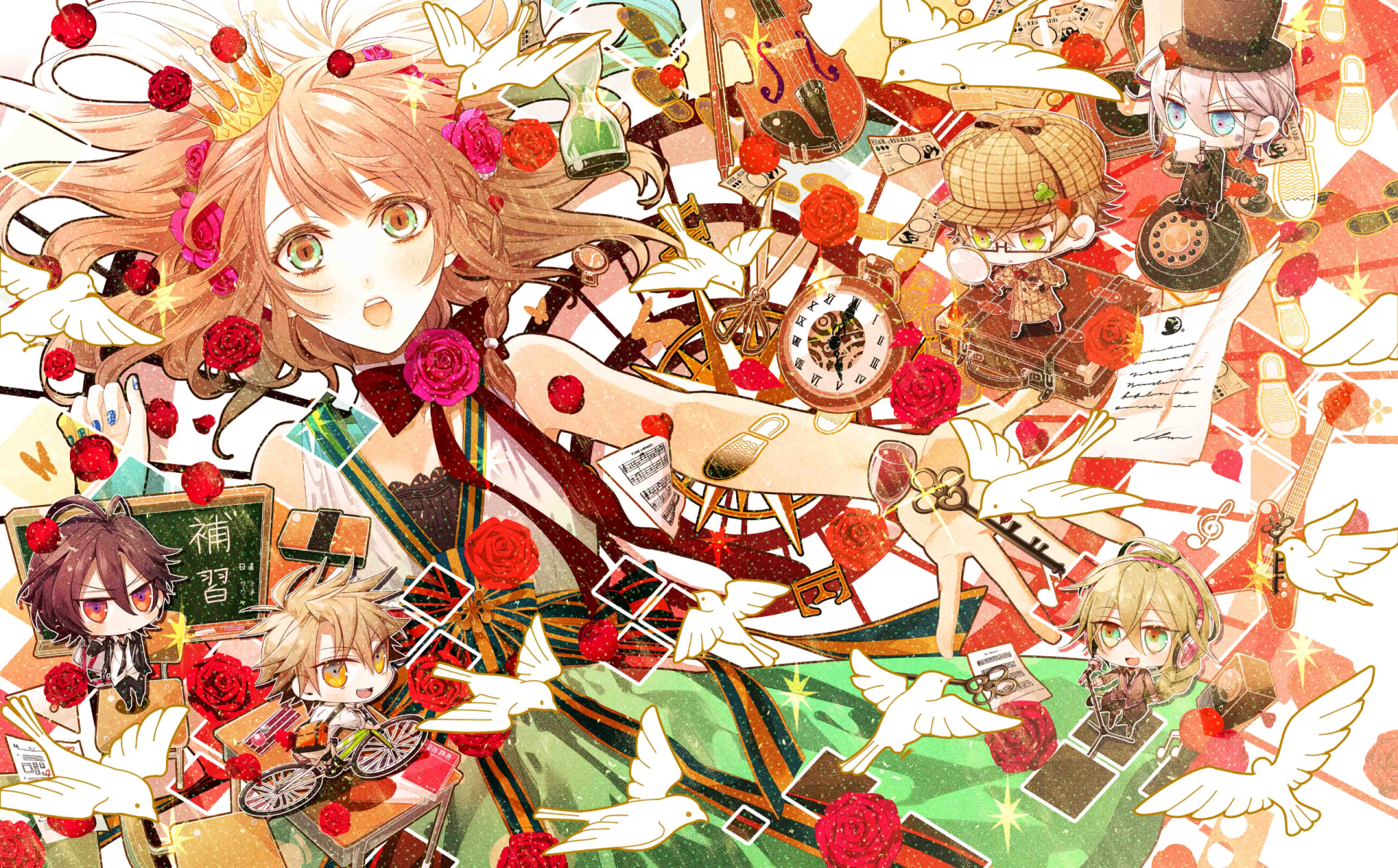Download Anime Amnesia HD Wallpaper