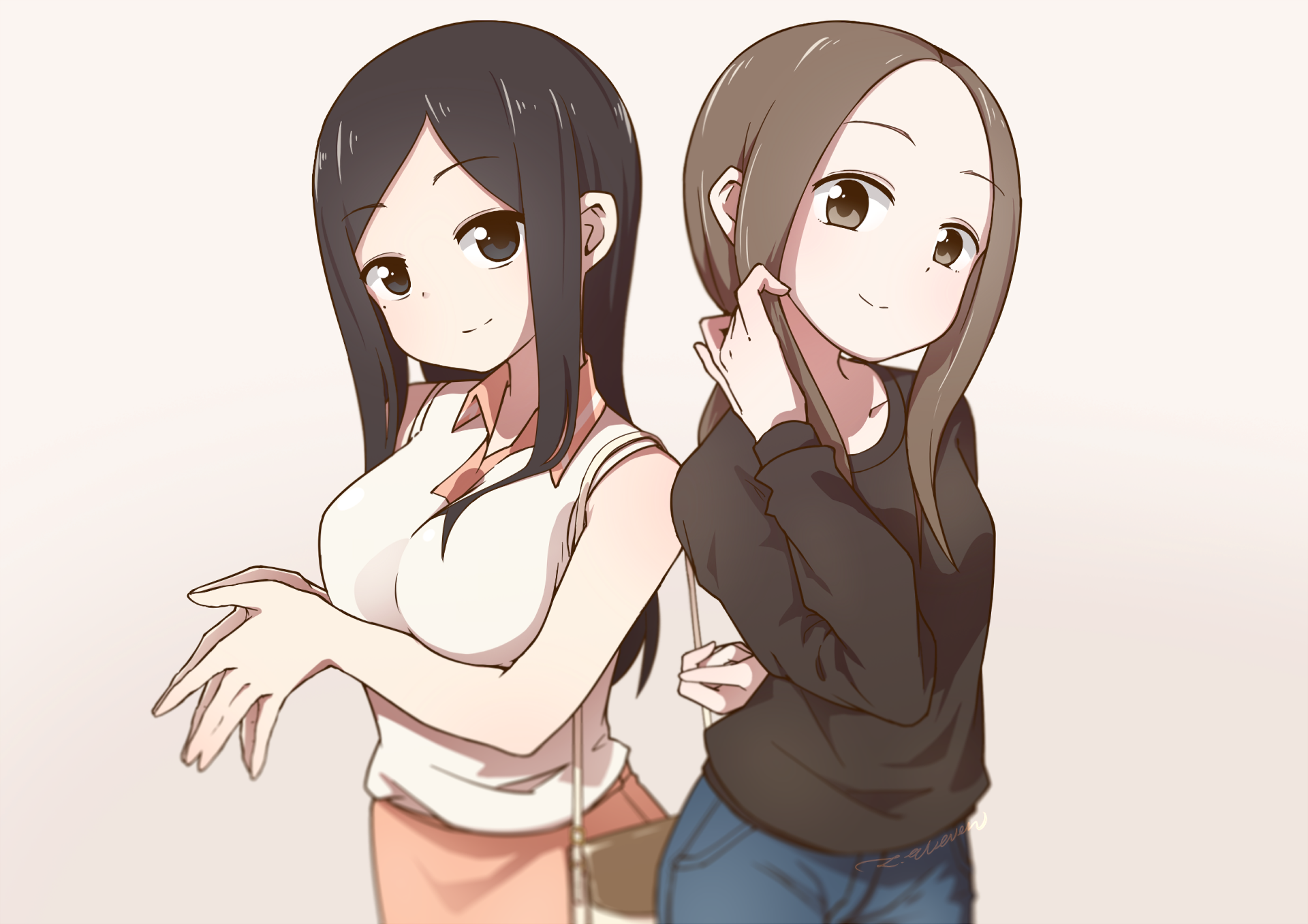 Download Touko Sakurai Anime My Senpai Is Annoying HD Wallpaper
