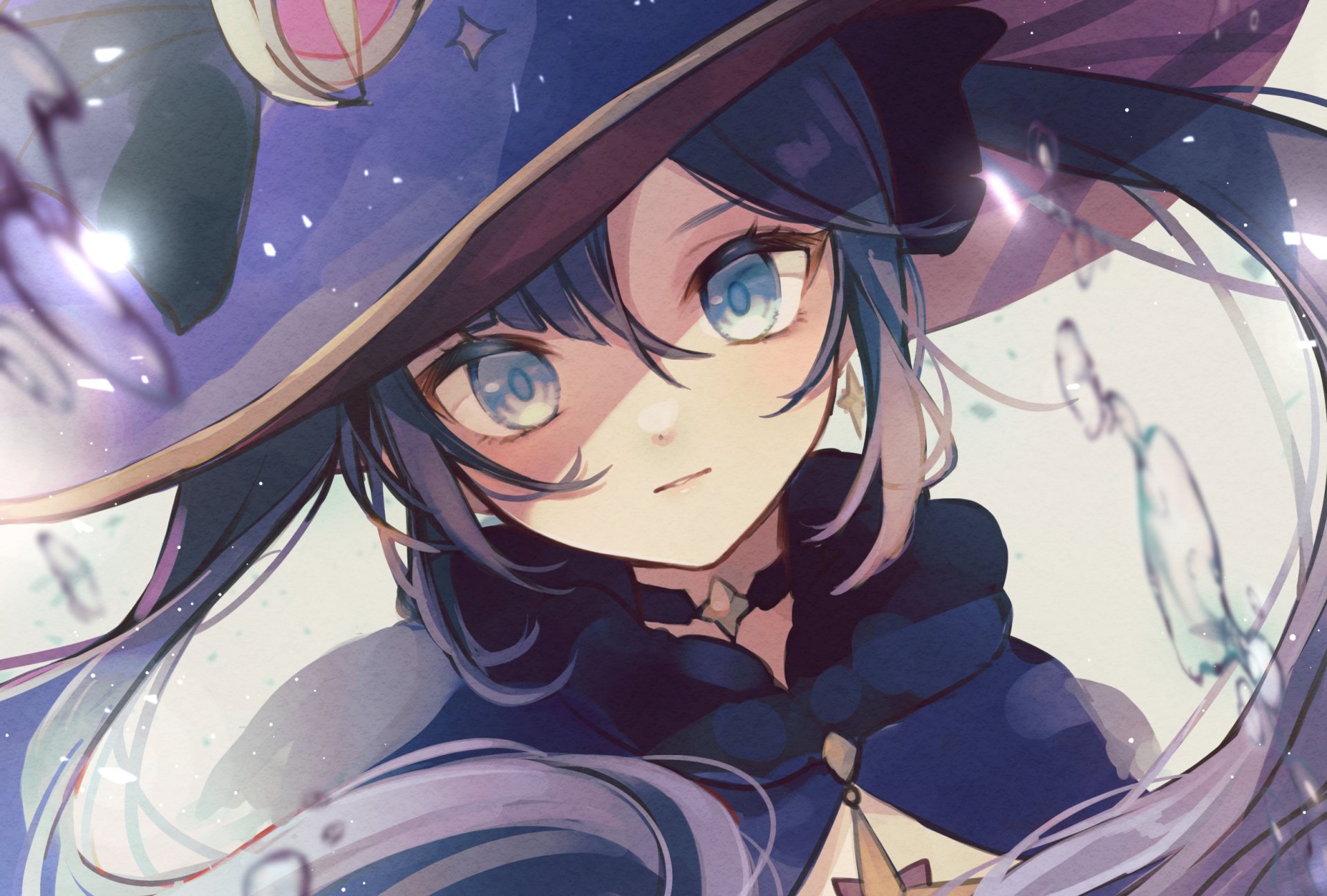 Download Mona (Genshin Impact) Video Game Genshin Impact HD Wallpaper by 朱緋 茜ΦωΦ