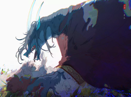 Ryuu (Ryuu to Sobakasu no Hime) Belle (Ryuu to Sobakasu no Hime) Anime Belle (2021) HD Desktop Wallpaper | Background Image