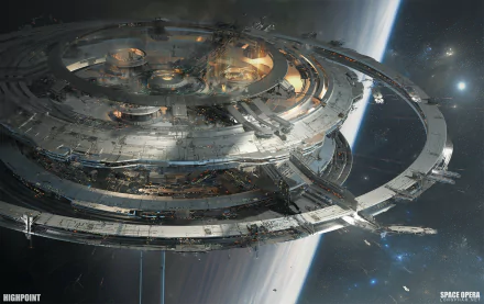  Space station - Highpoint by Long Pham