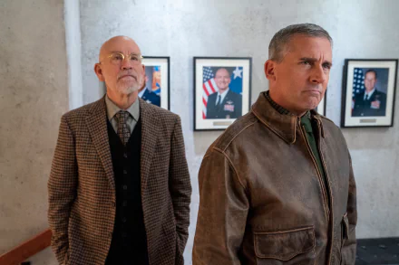 John Malkovich Adrian Mallory Steve Carell Mark R. Naird TV Show Space Force HD Desktop Wallpaper | Background Image
