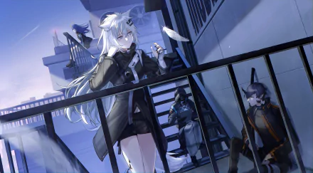 Lappland (Arknights) Mostima (Arknights) Flamebringer (Arknights) Doctor (Arknights) video game Arknights HD Desktop Wallpaper | Background Image