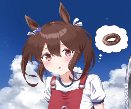 Hishi Akebono Anime Uma Musume: Pretty Derby HD Desktop Wallpaper | Background Image