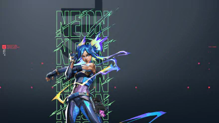 Neon (Valorant) video game Valorant HD Desktop Wallpaper | Background Image