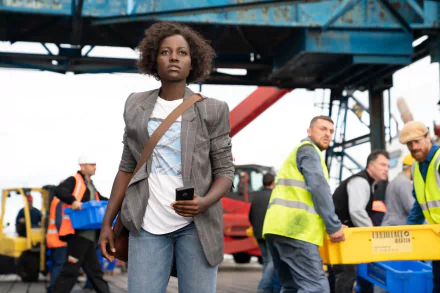 Lupita Nyong'o movie The 355 HD Desktop Wallpaper | Background Image