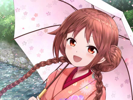 Yuzuki Tachibana Anime Taisho Otome Fairy Tale HD Desktop Wallpaper | Background Image